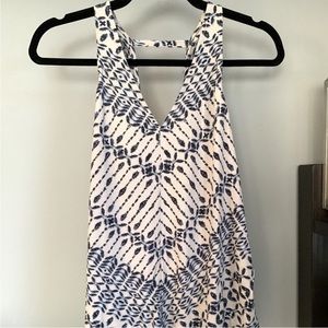 NWT Urban Outfitters Silence + Noise Boho Open Tank (Lavender/Blue) S